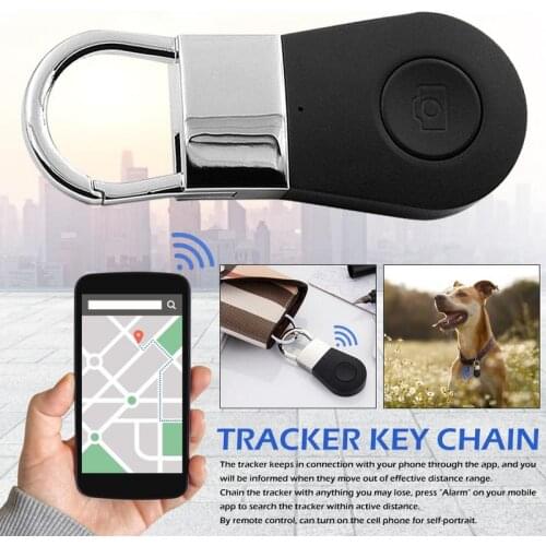 Wireless Bluetooth Keychain Tracker Locator Anti Lost Smart Key Locator Alarm Child Pet GPS Tracking Finder Device for Phone