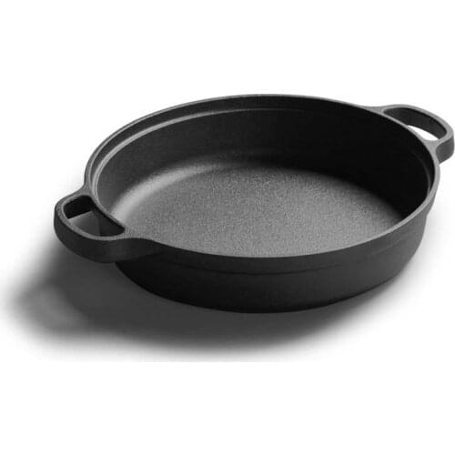 Cast iron pan uncoated non-stick pan multi-function frying pan home cast iron pancake pot multi-purpose soup hot cooker