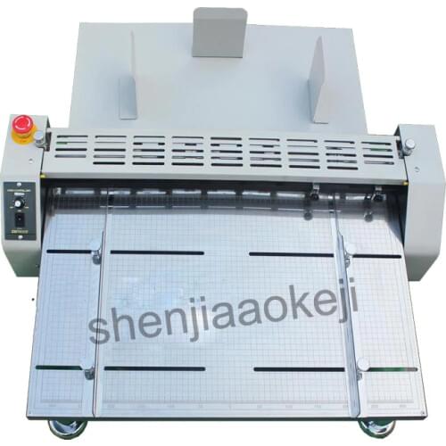 Digital electric creasing machine automatic indentation machines electric pressure dotted line high-speed paper creasing machine