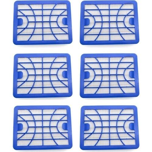 6Pcs H13 HEPA Filter ZVCA050H Fit for ZELMER Vacuum Cleaner Clarris Twix,Explorer,Jupiter Vacuum Cleaner Parts