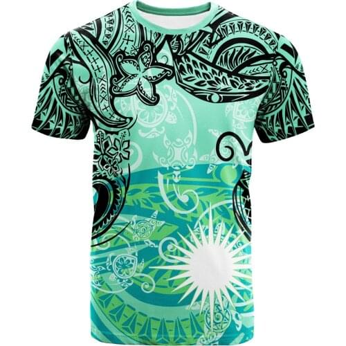 3D Printed t shirts Kosra for men Tribal Culture Polynesian Tattoos Turtle Man/Woman Harajuku Streetwear Tshirts Short sleeve