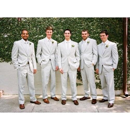 Notch lapel One Button Classic Suit Custom Made Men Suits For Wedding Groom Tuxedos Bestmen Wedding Bridegroom (JacketPantTie)