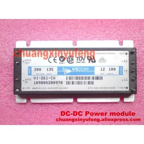 Converter VI-261-CW VICOR DC-DC Power module DC 300V-12V 100W8.33A isolated power supply module
