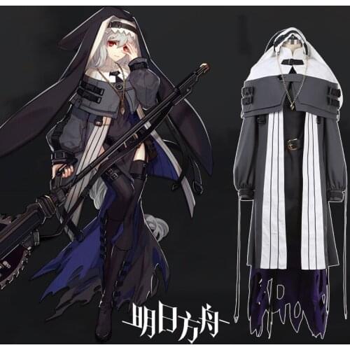 Anime Game Arknights Specter Cosplay Costume Shawls Coat Dress Belts Socks Daily Carnival Party Festival Uniform Brand New