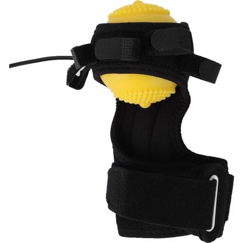 Infrared Heating Massager Electric Finger Recovery Training Silicone Rehabilitation Balls Massage Relaxation