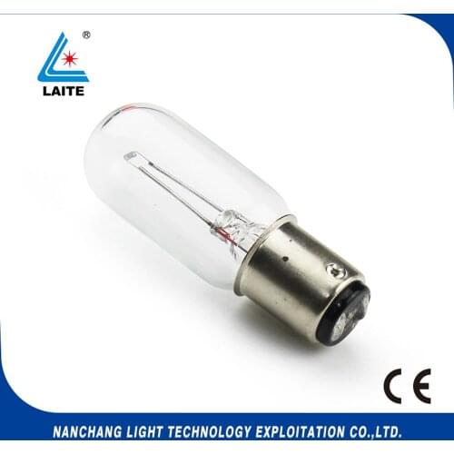 Microsocpe bulb 6V 15W BA15D nikon microscopy lighting bulb free shipping-10pcs