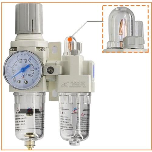 AC Series AC2010 Multi-standard AW+AR air filter pneumatic components air source processor automatic drainage