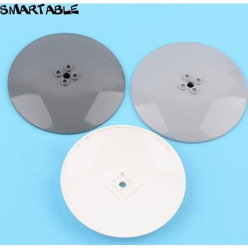 Smartable Dish 10x10 Inverted Hollow Studs Building Blocks MOC Parts Toys For Kids Compatible Major Brands 50990/19725 5pcs/Lot