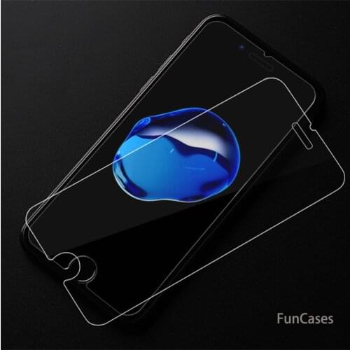 Screen Protector For iPhone X 8 7 6 6s plus 5 5s se 5se Tempered Glass For Apple iPhoneX 8 8plus 10 Clear Glass Protective Film