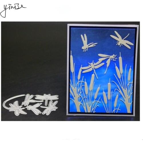 162 Dragonfl Die Cut SCRAPBOOK Metal Cutting Dies For Scrapbooking Stencils DIY Album Cards Decoration Embossing Folder Die Cuts