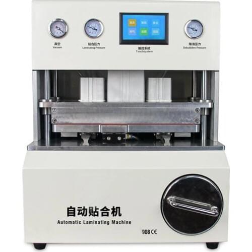 2 in 1 TBK 908 OCA Laminating Air Bubble Removing Machine for Samsung Edge Screen Repair