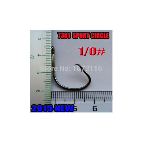 2018NEW SPORT CIRCLE HOOK size:1/0# number:50pcs/lot ocean boat fishing hooks