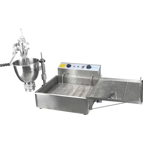 2020 Trending Products Manual Semi Automatic Donut Maker dough Ball Machine 1025 With Fryer