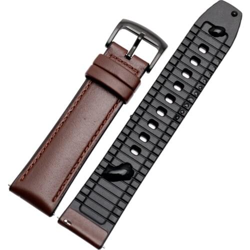 20 22mm hybrid watch band for Lenovo watch X plus huawei watch GT/Galaxy Watch 46/42mm strap Replacement band Watch accessories
