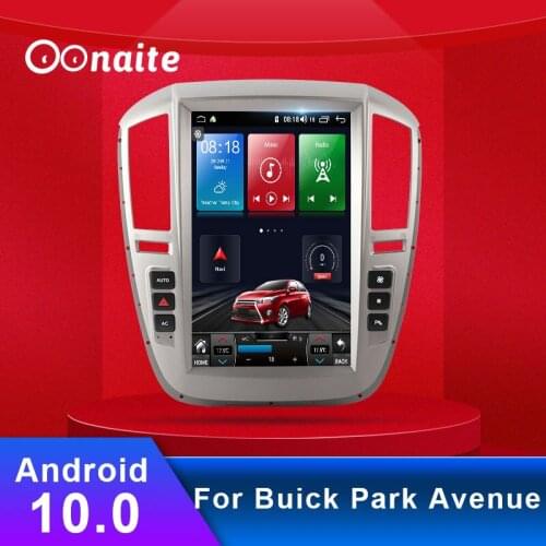 Oonaite 12.1" Android 8.1 4 64GB Car Player Multimedia Radio For Buick Park Avenue GPS Navigation Video DSP IPS Screen WIFI