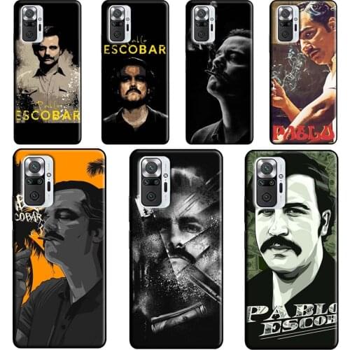 Pablo Escobar Narcos Case For Xiaomi Redmi 9 9T 9C 8A 9A K40 Phone Cover For Redmi Note 10 9 Pro Note 8 8T 9S