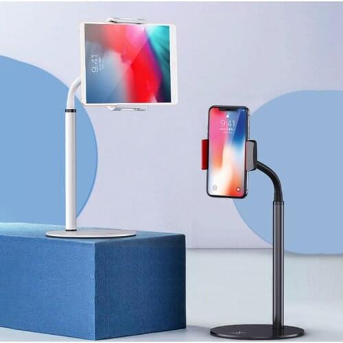 Aluminum Flexibility Tablet Phone Stand Holder Desktop Mobile Phone Tablet support Mount holder For Ipad pro 10.5 Iphone 11 8 XR