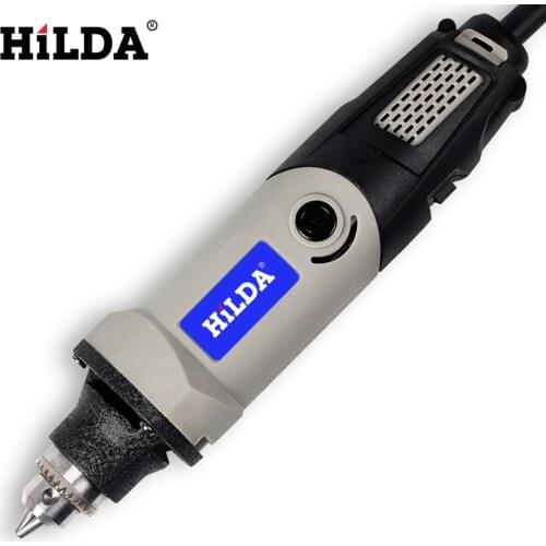HILDA400W Electric drill mini engraving machine pen grinder electric rotating tool mini grinder