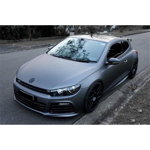 Matte Dark Grey Vinyl Film Car Wrapping Film Vehicle Wraps Foil Sheet Car Decal Bubble Free Bike Console Computer Cover Skin