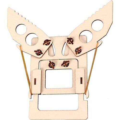 Student DIY mechanical arm assembly model remote control educational toy material kit childrens educational toy