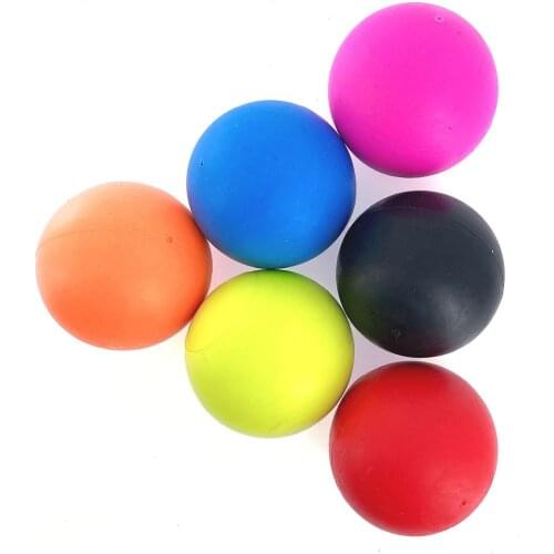 TPE Lacrosse Ball Fitness Relieve Gym Trigger Point Massage Ball Training Fascia Hockey Ball