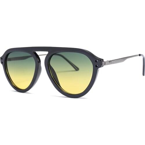 Retro Oval Sunglasses Women Vintage One Piece UV400 Sun Glasses for Men Outdoor Luxury Eyewear Oculos De Sol Shades 20003DF