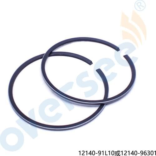 OVERSEE Marine 12140-91L10 12140-96301 Piston Ring For Suzuki Outboard Engine Motor Part