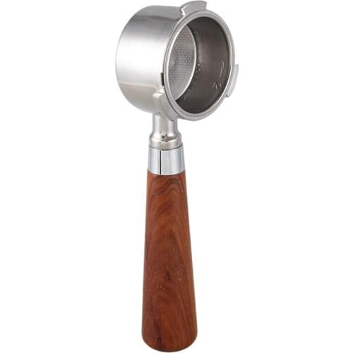 SHGO HOT-Coffee Bottomless for Delonghi EC680/EC685 Filter 51MM Stainless Steel Replacement Filter Basket Coffee Accessories