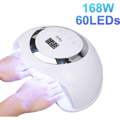 UV LED Nail Lamp For Manicur Nail Dryer Lamp With Memory Function LCD Display New Design LED Lamp for Nail Art Manicure Tools