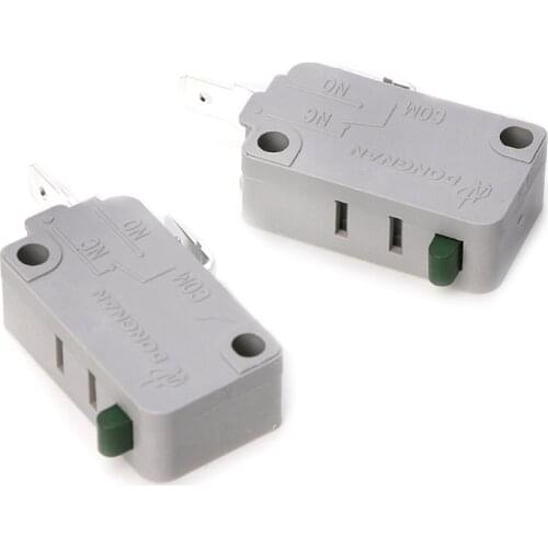 2Pcs KW3A Microwave Oven Door Micro Switch 125V/250V 16A Normally Open Switch High Quality
