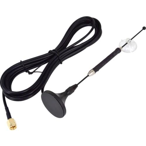 2pc 4G Antenna 10dbi LTE Aerial 698-960/1700-2700Mhz SMA Omnidirectional Magnetic Base for 4G lte FDD/TDD Router Signal Repeater