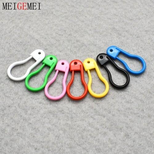 200pcs/lot 7/8"Length Colorful Plastic Safety Pins For Label Tags Fasteners Charms Baby Shower