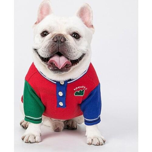 Designer Dogs Autumn Sweater Warm Pet Cat Oufit Clothing Knitted Puppy Kitten Costume Luxury Chihuahua French Bulldog Sweaters