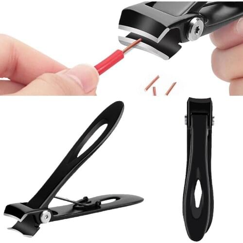 Hot Metal Wide Curved Mouth Thick Nail Trimmer Toenail Fingernail Cutter Clippers