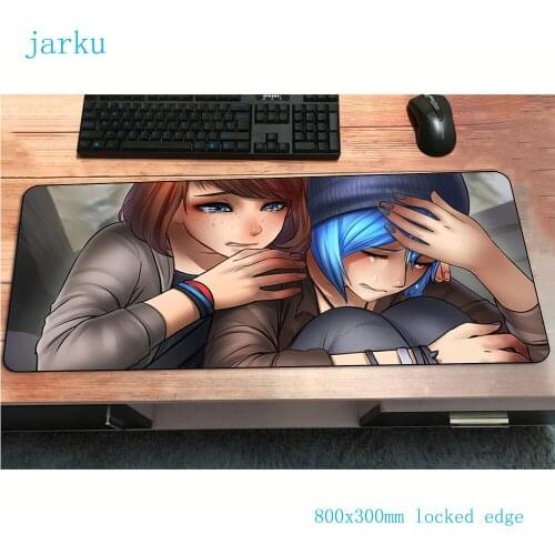 Life Is Strange mousepad gamer wrist rest 800x300x2mm gaming mouse pad anime notebook accessories gifts laptop padmouse mat