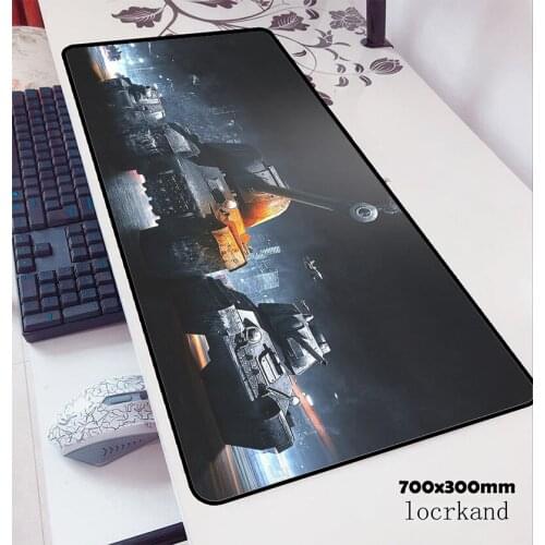 World of tanks mousepad 700x300x3mm hot sales Computer mouse mat gamer gamepad High-end gaming mousemat desk pad office padmouse