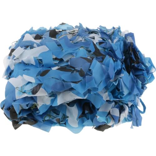 Outdoor Marine Camouflage Net Netting Tree Houses Theme Parks Film Base Decor for Sunshade Camping Shooting Hunting Net