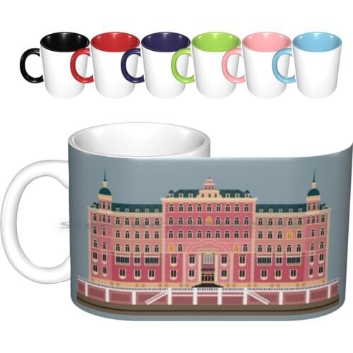 Grand Budapest Hotel Wes Ceramic Mugs Coffee Cups Milk Tea Mug Wes Anderson Fantastic Mr Fox Moonrise Kingdom Movies Bill