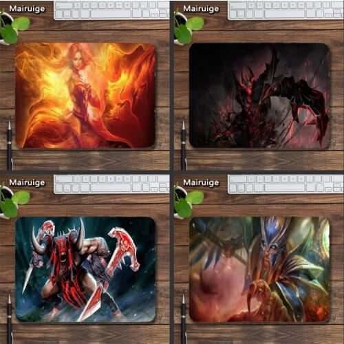 Mairuige Hot Sale DOTA 2 Mousepad Lina Magina Beast All Hero Mouse Pad Dota2 Gaming Rubber Mousepads Anti-slip Rubber Mousepads