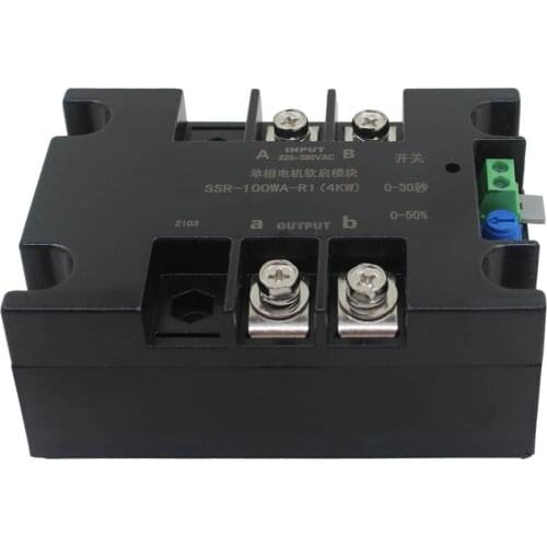 Soft start module slow start motor control single phase motor soft starter for Water pump motor