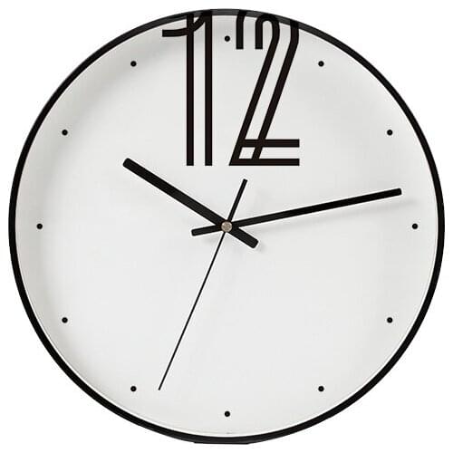 Nordic Wall Clock Modern Design Creative Simple Bedroom Digital Wall Clock Silent Quartz Zegar Scienny Home Decoration ZB50WC