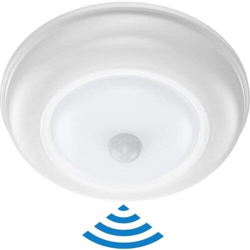 New 17LED PIR Sensor Infrared Ceiling Light Batteries Operated Home Lamp Human Body Motion Induction+Light Control Night Lights