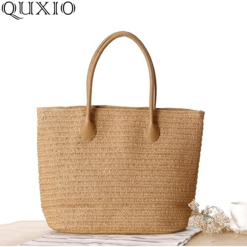 Женские плетенные сумки QUXIO China At AliExpress