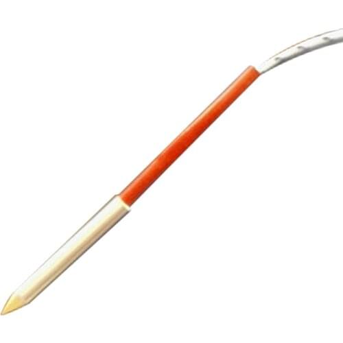 110V 60W Pointed End SUS304 Cartridge Heater Tubular Element 8x60mm - Conical Rod Collosol Machine Electric Heating Tube