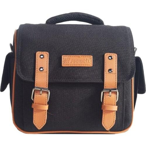 Waterproof Camera Shoulder Bag Handbag Shockproof DSLR SLR Camera Messenger Bag Case for Canon Nikon Sony Olympus Camera Lens