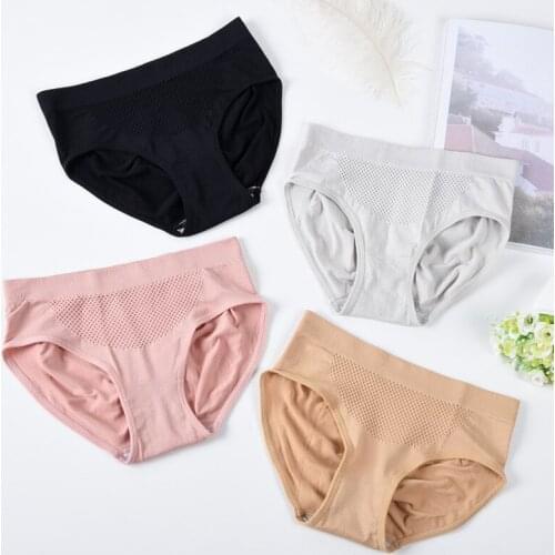 Japanese 3D Beehive Massage Beehive Warm Palace Underwear with Independent Packaging Panties Women Cotton Panties