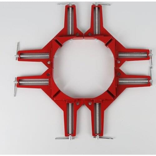 1PC Reinforced 90° Right Angle Clip DIY Glass Fish Tank Clamp Thickened Aluminum Alloy Picture Frame Clip