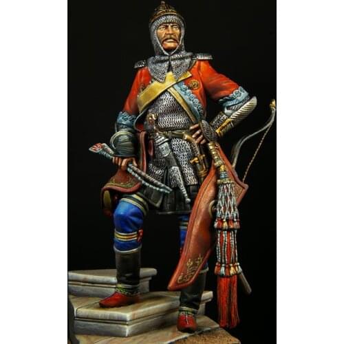 1/24 75mm Officer of the ,Russia 1830 year toy Resin Model Miniature Kit unassembly Unpainted