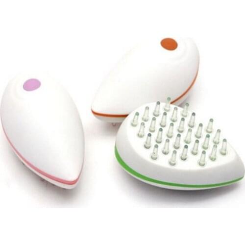 1PC Electric Scalp Massagers Mini Head Massage Hair Scalp Treatments Massaging Relaxing Head Scratcher Brush Tool