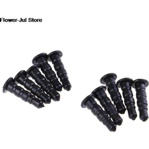10pcs Plastic Dust Plug 3.5mm Earphones Phone Accessories DIY Phone Pendant Parts For Iphone For Samsung Dustproof Plug Caps